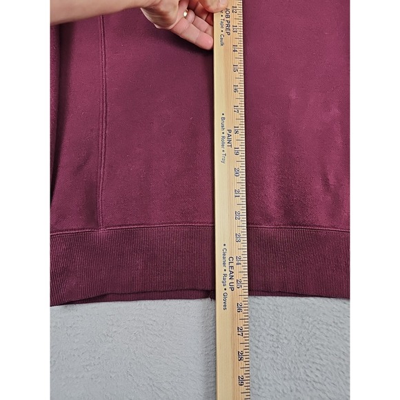 Jansport ASU Arizona State Sun Devils Maroon Full Zip Hoodie Women's Size Large - Picture 6 of 7